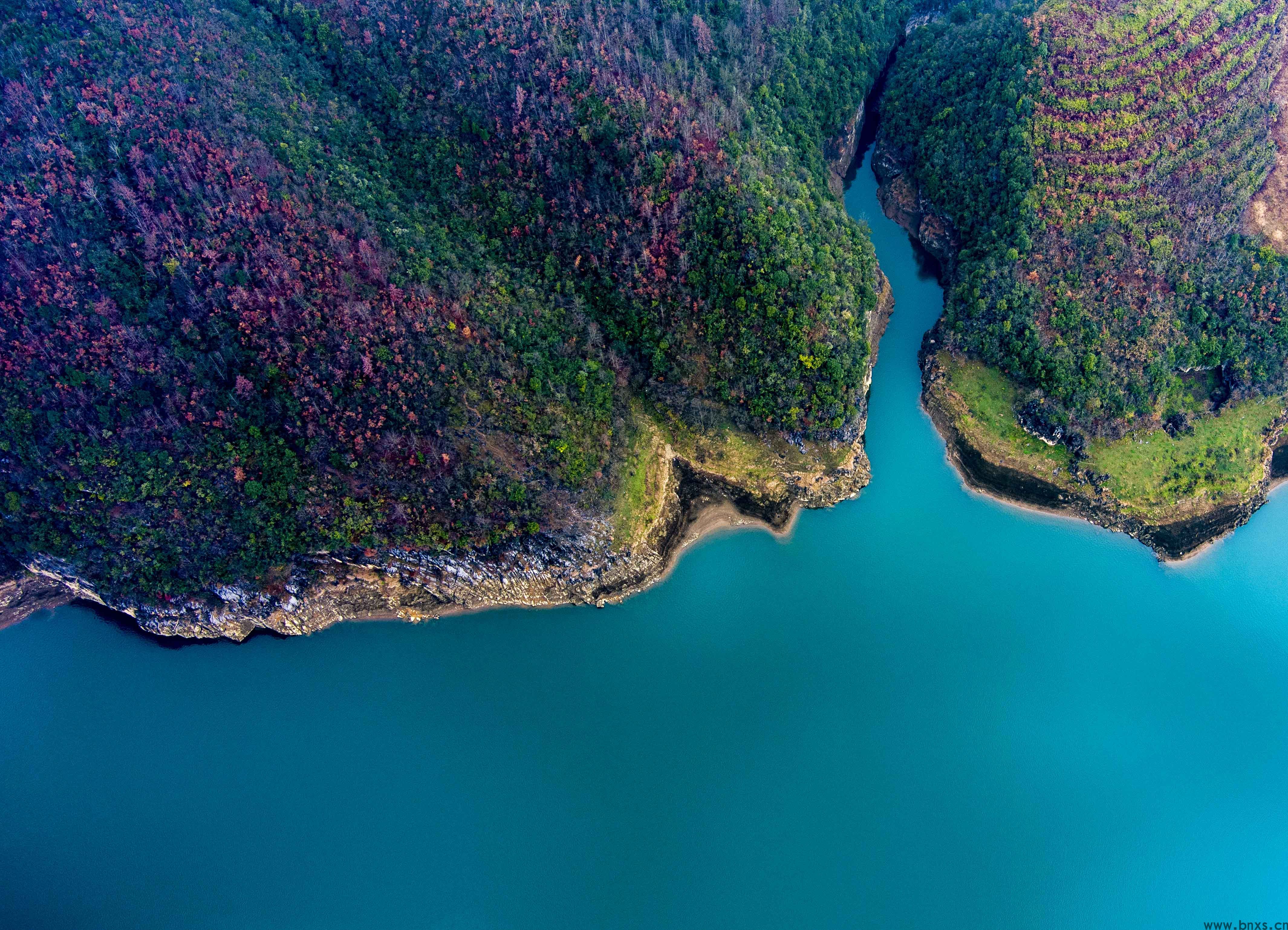 宁静的山水